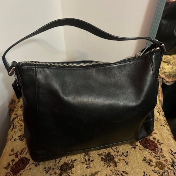 Coach F29881 Black Smooth Leather Charlie Hobo bag - Picture 3 of 11